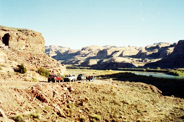 Airing down and preparing for Poison Spider Mesa