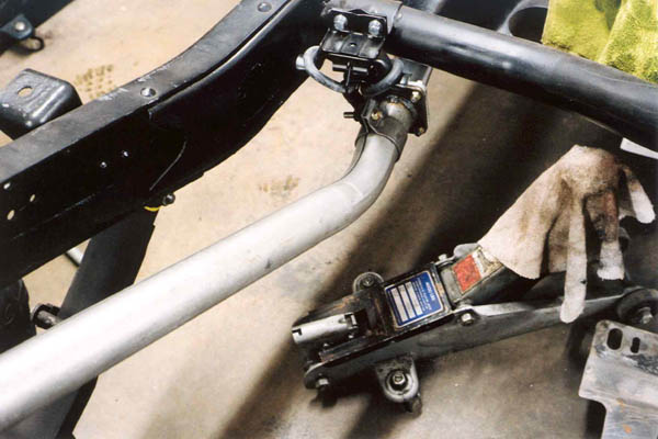 Exhaust support